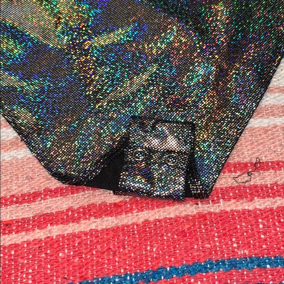 NWT Rave Black/Silver BodySuit Forever 21 - Medium - Picture 4 of 8